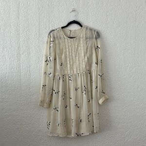 Feather bone Anthropologie dress size 12